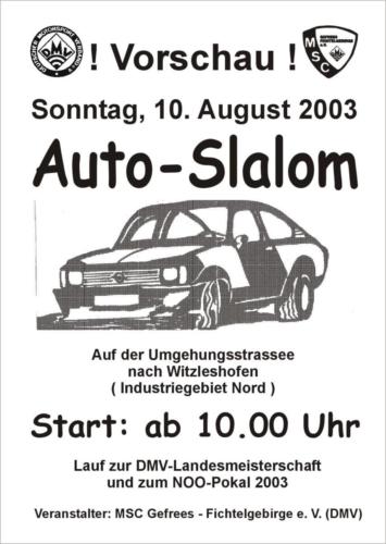 Bild 66 Slalom Plakat 2003